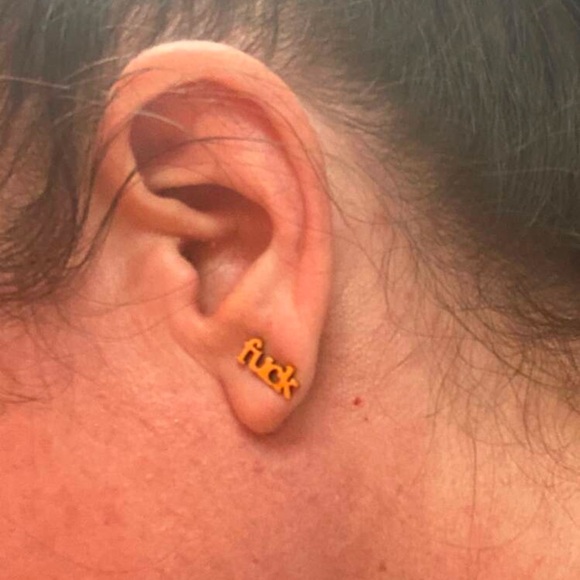 🤬 F*ck Earrings 🤬 - Picture 3 of 4
